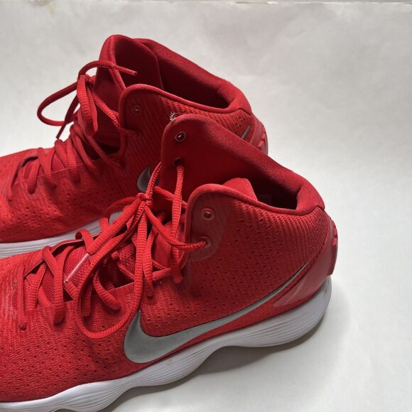 Nike Hyperdunk 2017 TB  Basketball Shoes University Red White 897808-600 Size 12 - Picture 3 of 9